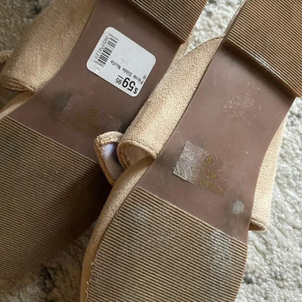 ❌SOLD Beige Mules Slides - Picture 4 of 7